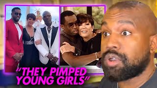 Kanye EXPOSES Kris Jenner amp Corey Gamble For Helping Diddy  Coreys a HANDLER [upl. by Luben504]