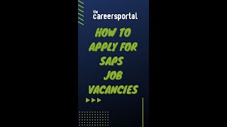 Heres how you can apply for SAPS job vacancies [upl. by Kraft]