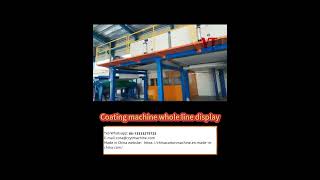 Display of the entire coating machine line machine corrugatedboxfoldergluer factory copper [upl. by Nagad]