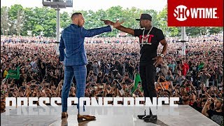 Mayweather vs McGregor Toronto Press Conference  SHOWTIME [upl. by Eidnak]