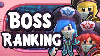 Ranking Kirby Star Allies Bosses [upl. by Victoria]