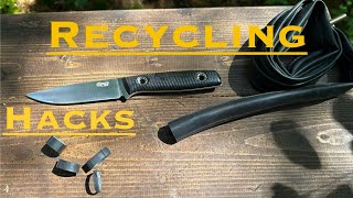 Fahrradschlauch für SurvivalGear und Haushalt…♻️Bicycle tube recycling ♻️ [upl. by September250]