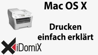 Mac Basics Drucken mit dem Mac erweiterte Optionen und Einstellungen [upl. by Spalla]