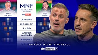 Jamie Carragher and Gary Neville give their 202425 season predictions 🔮 [upl. by Kara-Lynn]