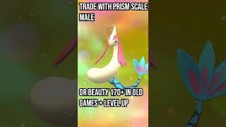 Feebas  Milotic  Evolution in Pokemon Scarlet amp Violet pokemon evolution shorts [upl. by Giselbert]