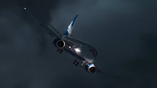 AeroflotNord Flight 821  Crash Animation [upl. by Dincolo270]