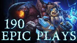 Epic Hearthstone Plays 190 [upl. by Prady335]