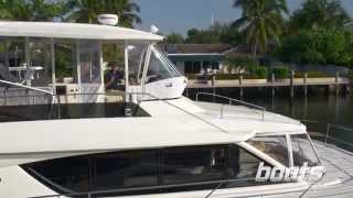 Aquila 48 Power Catamaran Boat Review from Boatscom [upl. by Alehcim]