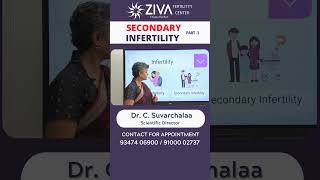 Secondary Infertility  Part 1  Fertility Tips  Dr C Suvarchala  ZIVA Fertility [upl. by Eniluqcaj]