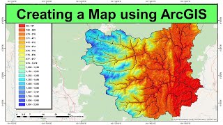 Creating a Map using ArcGIS A stepbystep guide [upl. by Bitthia619]