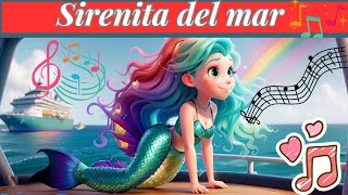 Sirenita del mar  Canción infantil [upl. by Adnov]