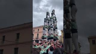 7de7 dels Castellers de Mollet per la seva Diada [upl. by Winfred]