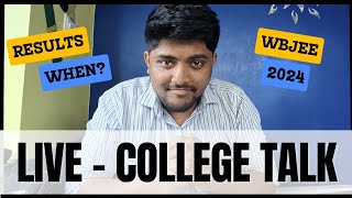 WBJEE 2024 College Selection Live Talk [upl. by Arleta]