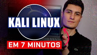 Como Instalar o Kali Linux em 7 Minutos 2024 [upl. by Araeit]