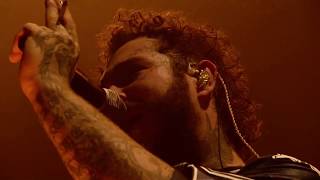 Post Malone  quotCirclesquot Live on the Runaway Tour [upl. by Synn]