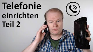 FritzBox optimal einrichten  06 Telefonie einrichten Teil 2 [upl. by Pineda]