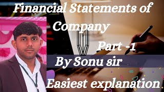 Financial Statements of Company analysis of financial Statements of Company class 12th Part B [upl. by Eiramrefinnej]