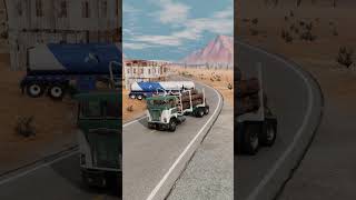 Realistic Highway Car Crashes 08  Beamngdrive [upl. by Iarised]