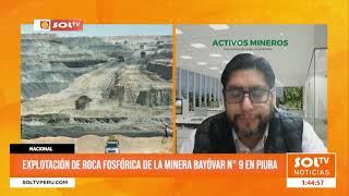 Nacional explotación de roca fosfórica de la minera Bayóvar N° 9 en Piura [upl. by Kentigerma]