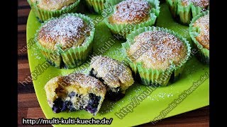 Blaubeermuffins  Blaubeer Muffins [upl. by Eeresid]