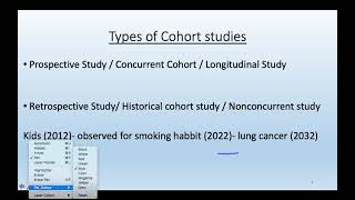 what is a cohort Study [upl. by Ettelliw34]