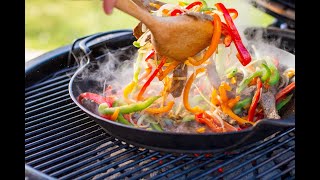 5 Minute Stir Fry On The Grill  Weber Grills [upl. by Schilling353]