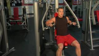 How to Use a Chest Press Machine [upl. by Uriia]