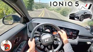 Hyundai Just Made the First Enthusiast EV  IONIQ 5 N Drive Review POV [upl. by Meelas]