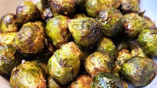 Air Fried Brussels Sprouts II From Frozen  So Easy to Make amp So Tasty [upl. by Aracahs]