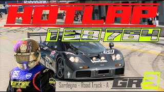 GTS Albuquerque  Sardegna  Road Track  A  Hotlap  GR3  138764  lap guide [upl. by Yenoh215]