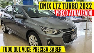 ONIX LTZ TURBO 2022 PREÇOS E TUDO QUE VOCÊ PRECISA SABER [upl. by Airdnaxela]