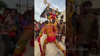 Potharaju Entry 2024  Potraj Entry at Old City Bonalu 2024 potharaju bonalu2024 oldcitybonalu [upl. by Nirak]