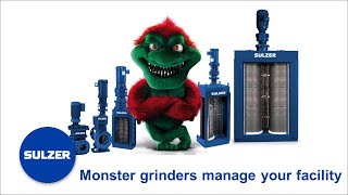 Sulzer Water Manage your facility with a Monster grinder [upl. by Long]