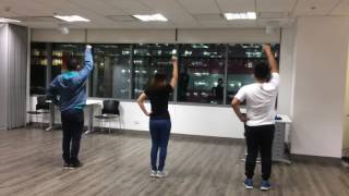 Christmas Party Dance Remix with Officemates ChristmasInThePhilippines LetsDance [upl. by Tilney]