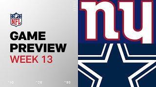 New York Giants vs Dallas Cowboys  2024 Week 13 Game Preview [upl. by Evetta]