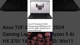 Asus TUF Gaming A14 2024 Gaming Laptop AMD Ryzen 9 AI HX 37016GB1TB SSDWin11 Home8 GB Graph [upl. by Estus699]