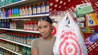 HYGIENE SHOPPING AT TARGET  HUGE HYGIENE HAUL  HYGIENE EMPTIES  SPRING HYGIENE SHOPPING 2024 [upl. by Llertac663]