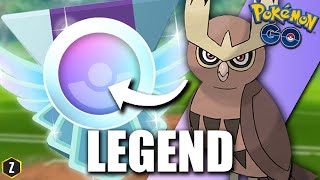 Climb to LEGEND with NOCTOWL Summer Cup Team in Pokémon GO Battle League [upl. by Wina724]