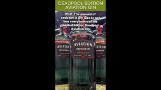 Deadpool Limited Edition Aviation Gin 😱 [upl. by Dunstan]