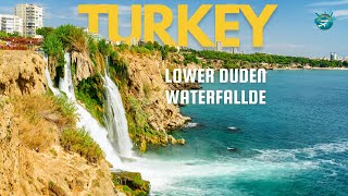 Lower Duden Waterfalls  Antalya  A Stunning and Magnificent Natural Falls [upl. by Quickman260]