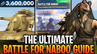 The ULTIMATE Battle for Naboo Raid Guide  All BEST Teams Explained for Max Scores [upl. by Leirol]