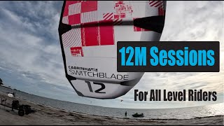 2023 Cabrinha Switchblade Freeride Session [upl. by Ellirehs663]