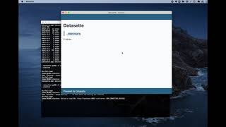 Datasette Desktop initial demo [upl. by Lance]