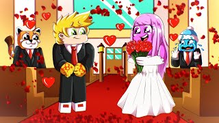 ME CASÉ CON MI AMIGA ANITA EN MINECRAFT [upl. by Enehs974]