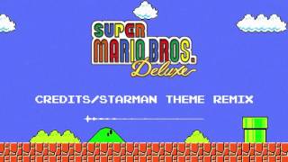 Super Mario Bros Deluxe  Credits Roll Remix Star Theme Extended [upl. by Poole]