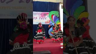 Group dance Bhavans students performance shorts [upl. by Magel329]