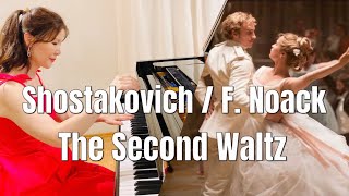 Shostakovich Waltz No 2 Piano arr F Noack  A beautiful neo romantic waltz shorts piano [upl. by Asiulana]