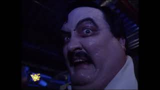 Undertaker Promo before In Your House Mind Games  Mankind amp Paul Bearer Promo WWF [upl. by Yenobe]