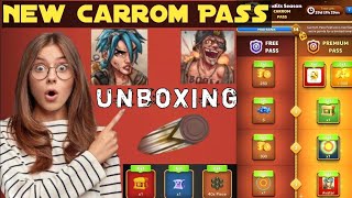 Bandits Season New Carrom pass 💫  New Outlaw Epic Puck ✨  Shahzads Gaming  Carrompool [upl. by Pardew888]