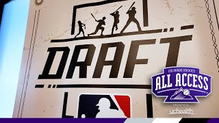 Rockies All Access  2024 MLB Draft Part 1 [upl. by Lorinda]